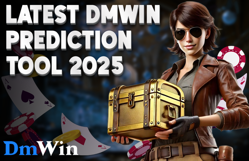 A picture of a man showing the DMWin prediction tool.
