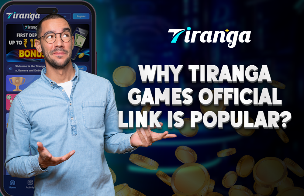 A picture of a man shows why the Tiranga Games Official Link is popular.